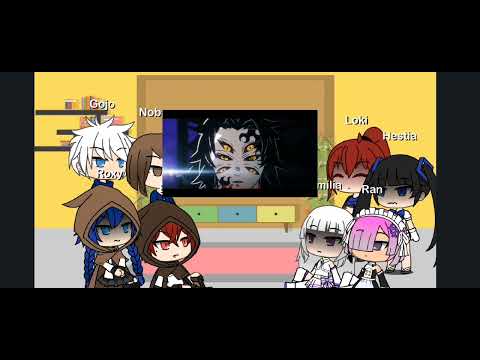 Personagens reagindo ao rap Hashiras X Kokushibou M4rkin