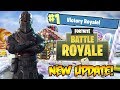 NEW WINTER UPDATE - SEASON 2 w/ NEW SKINS & SNOWBALL LAUNCHER - TOP PLAYER (FORTNITE BATTLE ROYALE)