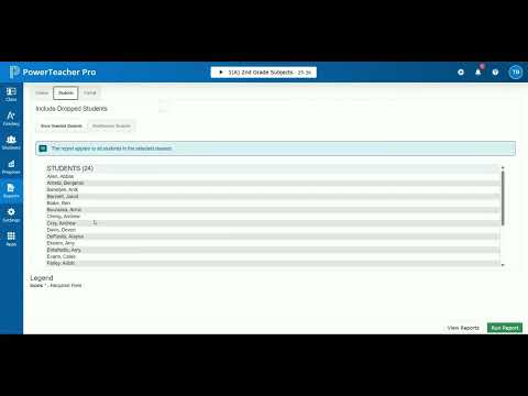 Create Missing Assignment Report