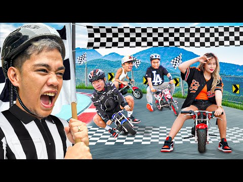 KARERA ng MINI NINJA sa RACETRACK - SOBRANG INTENSE!