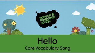 Hello | Core Vocabulary Song gameplay video by Lauren La Bella, 1:31 duration
