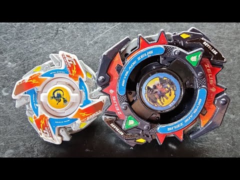 BEYBLADE - DRAGOON MSUV VS ZEUS - BEYBLADE G REVOLUTION HMS 爆転シュート　ベイブレードＧレボリューション