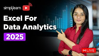 Excel Data Analysis Full Course | Excel Data Analysis Tutorial For Beginners | Simplilearn