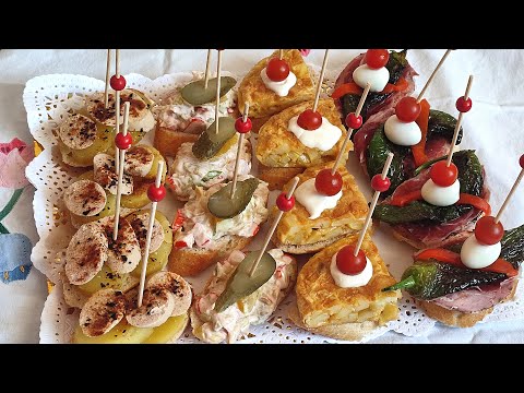 🍻🍹LOS MEJORES PINCHOS Y APERITIVOS PARA FIESTAS 2º🎅🏻🎄 | PINCHOS VASCOS | El Dulce Paladar