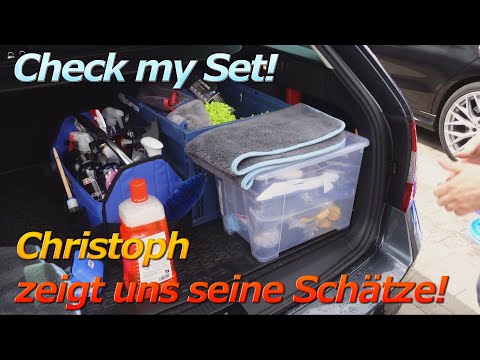 Check my Set! Eure Waschsets durchstöbern! Christoph zeigt und seine Autopflege-Sammlung!