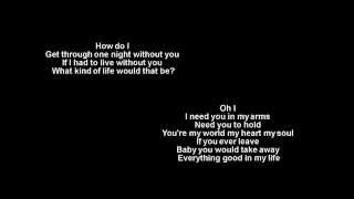 How Do I Live + Trisha Yearwood + Lyrics / HD