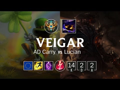 Veigar Bot vs Lucian - EUW Challenger Patch 8.23