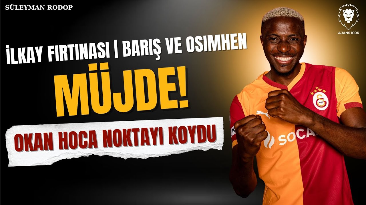 Okan Buruk Transfer KARARI! NOKTAYI KOYDU | İlkay FIRTINASI, Osimhen ve Barış MÜJDESİ | Soru-Cevap