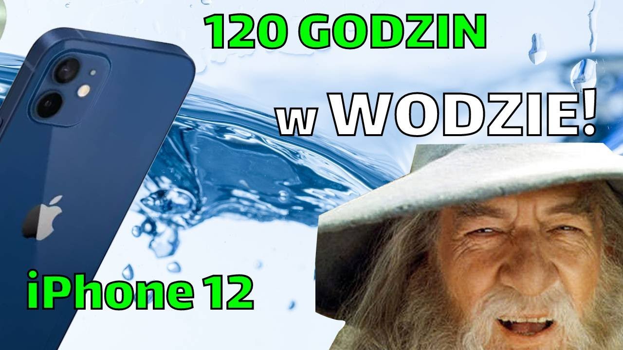 120H pod WODĄ nowy iPhone 12 - czy przeżył tą próbę Skrót 120h live!