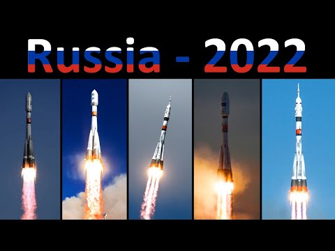 Rocket Launch Compilation 2022 - Russian Rockets