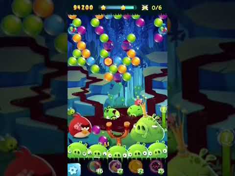 Angry Birds PoP level 535 Defeat King Pig