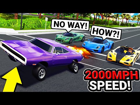 How to Go SUPER FAST in Southwest Florida! 2000MPH!!! (Roblox Roleplay)