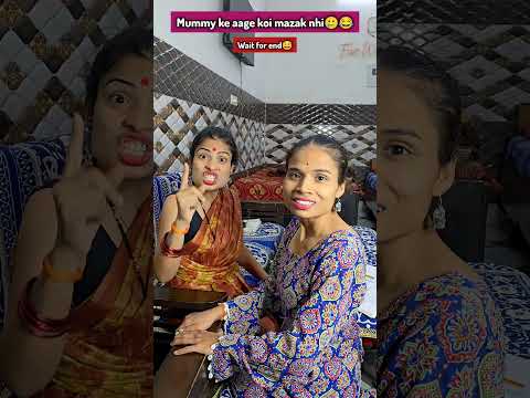 Twins ko mazak bhari pad gya😂🤣 #trending #funny #comedy #twins #motherdaughter #ytshorts