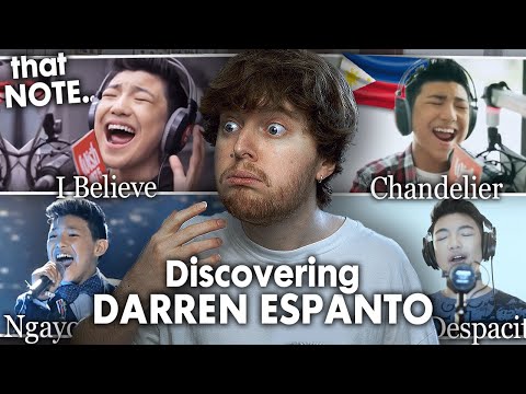 DISCOVERING DARREN ESPANTO! (I Believe, Chandelier, Despacito, The Voice Finale | Reaction)