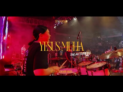 TEMPO SALAH JADI PANIK || YESUS MULIA - JPCC WORSHIP (Kupang Worship Night) || Sharon Drum Cam