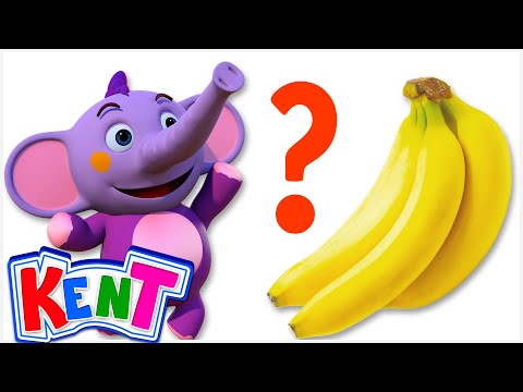 Kent The Elephant  | Find The Missing Banana | Learning Videos For Kids Video