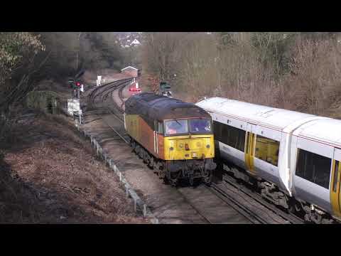 (HD) Kent Rail action -  March 2015