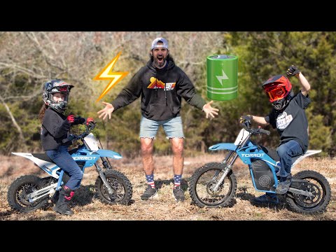 WE WENT ELECTRIC!⚡️| Torrot Electric Kids Motorcycles