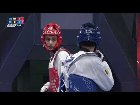 #تکواندو_ مبارزه میرهاشم حسینی