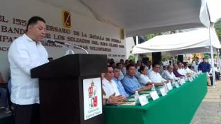Ceremonia del 155 Aniversario de la Batalla de Puebla Y Protesta de Bandera de los Soldados del SMN 