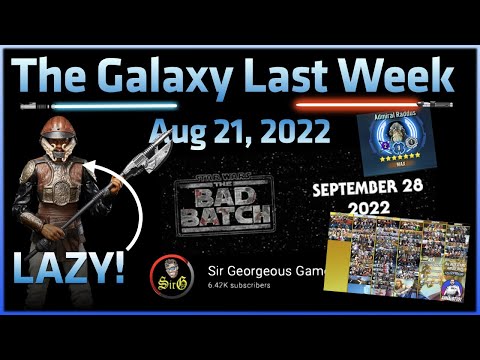 The Galaxy Last Week - Lando Skiff Guard, New Books, Jabba Set 2,  Datacron Farming Pro Tip - SWGOH