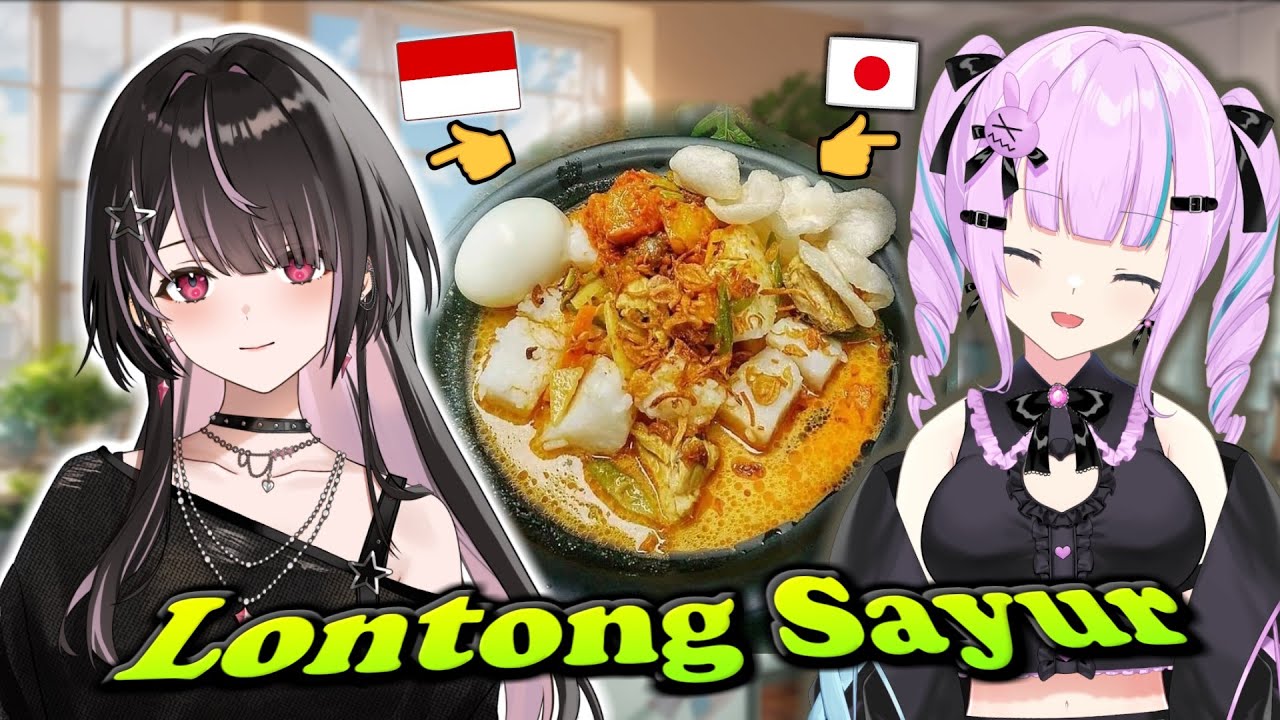 【Collab w/ @SolaceAmerta 】cook Lontong Sayur with Sol!!