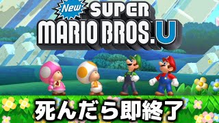 死んだら即データ削除の『マリオU』生放送 #2