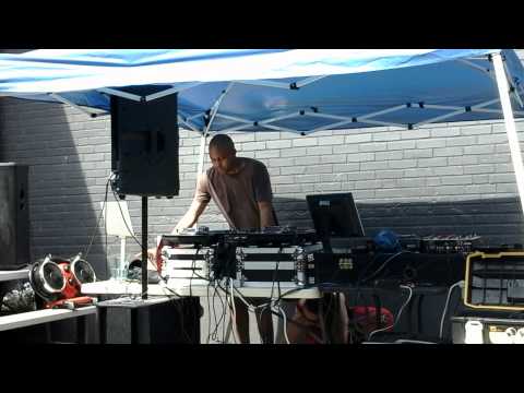 DJ-Chris Johnson (Sunday Vibez) at Rhythm and Booze 7-13-2014
