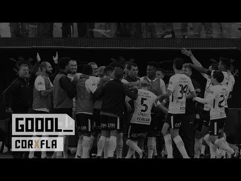 Gol - Corinthians 1x1 Flamengo - Brasileirão 2017