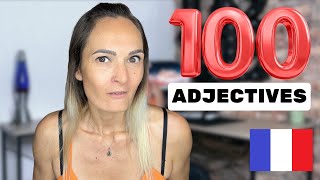 TOP 100 Must Know French ADJECTIVES (Pronunciation & Example phrase)