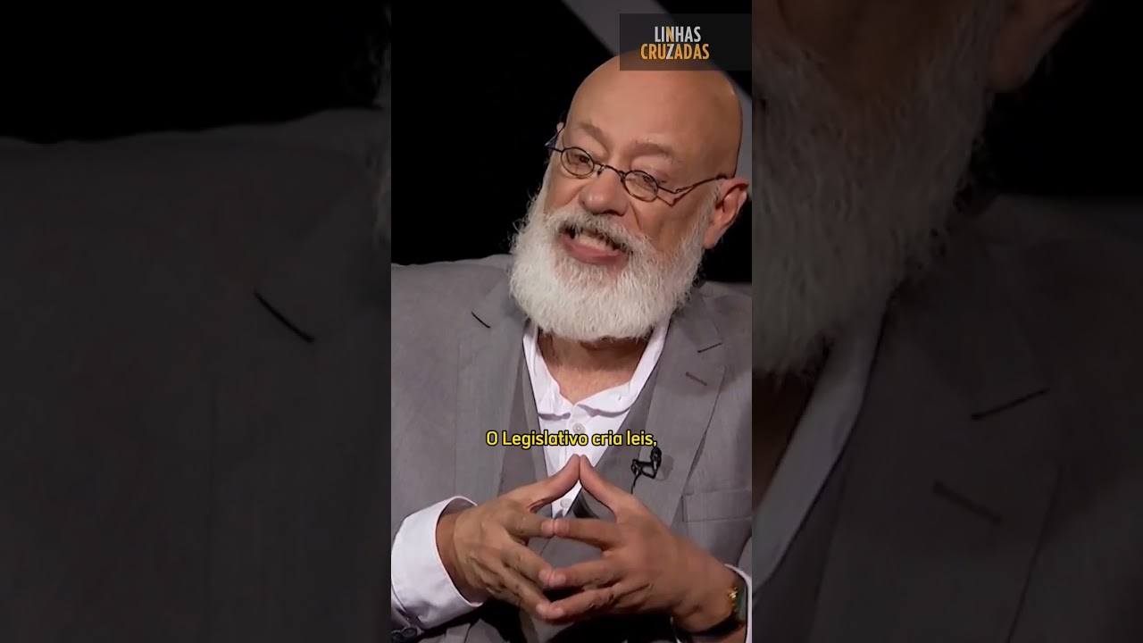 O Judiciário está muito poderoso? Luiz Felipe Pondé opina sobre o assunto no Linhas Cruzadas