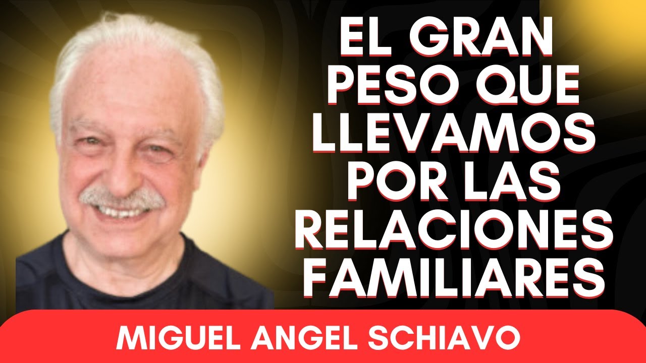 ASÍ CARGAMOS LOS PROBLEMAS FAMILIARES