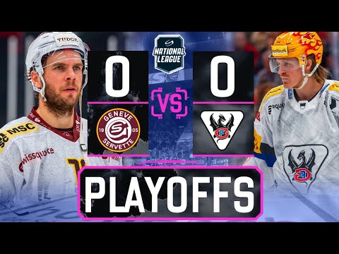 GENEVE-SERVETTE HC VS HC FRIBOURG-GOTTERON | ŠVEICES AUGSTĀKĀ LĪGA | 1. SPĒLE | PUSFINĀLA SĒRIJA