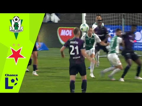 Chance Liga Highlights: FK Jablonec vs. SK Slavia Praha 1:1 (5. kolo)