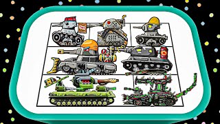 Unlock New Boss! Tanks Army Merge Evolution WW2 War Challenge Fight Gameplay