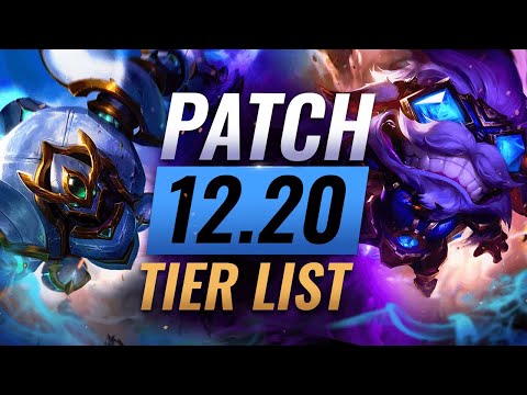 HUGE UPDATE: Patch 12.20 Tier List & Changes - League of Legends