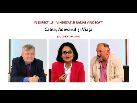 ÎN DIRECT: „Fii vindecat și rămâi vindecat!” | Calea, Adevărul și Viața, 27 mai 2021