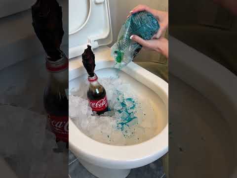 Tide Pod + Lemon + Windex: Shocking Results! 👀#shorts #cleaninghack
