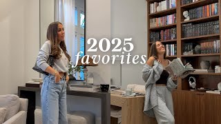 2025 FAVORITES | clothing, accessories, beauty, home, wellness & habits