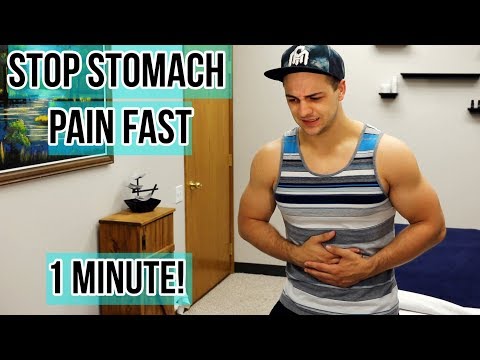Quickly Stop Stomach Aches/Pain Self Massage