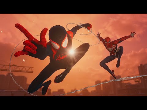 Spider-Man Miles Morales Ending Spider-Man vs Tinkerer Final Fight - Into the Spider-Verse Suit