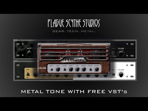 Metal Guitar w/ Free NaLex Software VST's - Demo & Tutorial