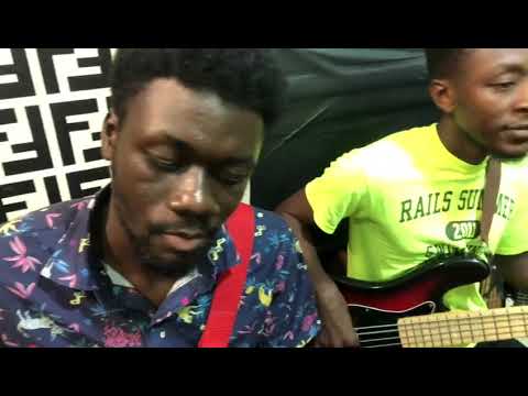 Sinia Vidoh and the Alpha Band on rehearsals