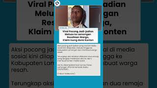 Viral! Pocong Palsu di Lamongan Bikin Resah, Polisi Ungkap 2 Remaja Iseng Cari Konten, Bukan Hantu