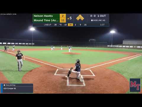Mound Time 14u Fall vs Nelson Hawks (2022.10.08)