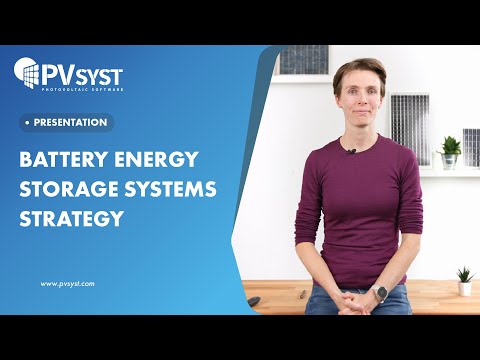 Battery Energy Storage Systems (BESS) strategy trong PVsyst 8