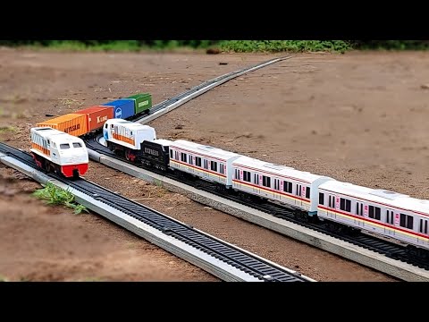 Trains vs Unfinished Railroad Bridge – Train Simulator 2022 | Train Videos Norfolk Southern