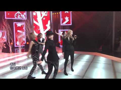 111225 Wonder Girls - Girls Girls on Inkigayo Christmas special