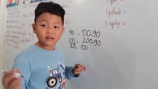 Ôn thi toán lớp 1  🍀henry 5 tuổi học toán