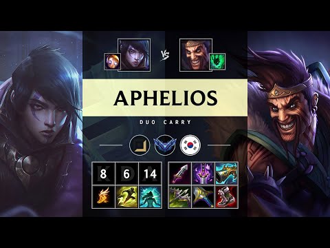 Aphelios ADC vs Draven - KR Diamond Patch 25.19